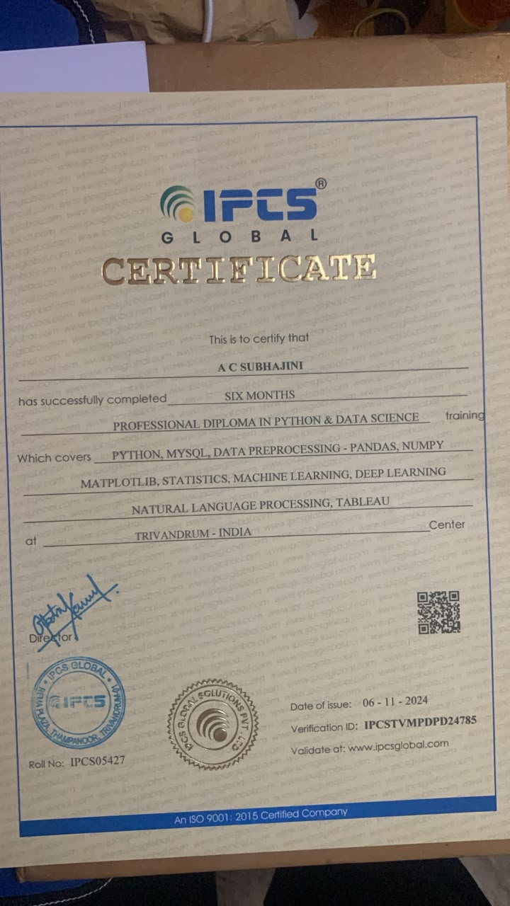 Certificate 2
